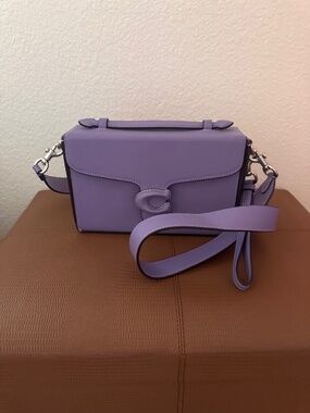Coach Glovetanned Leather Tabby Box Bag
